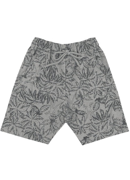 Shorts en algodón afelpado ligero