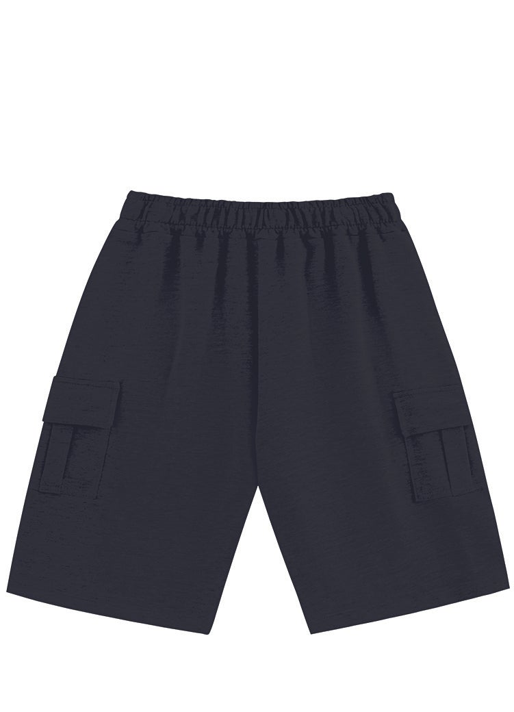 Shorts en algodón afelpado ligero