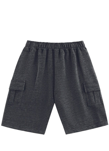 Shorts en algodón afelpado ligero