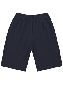 Shorts en algodón afelpado ligero