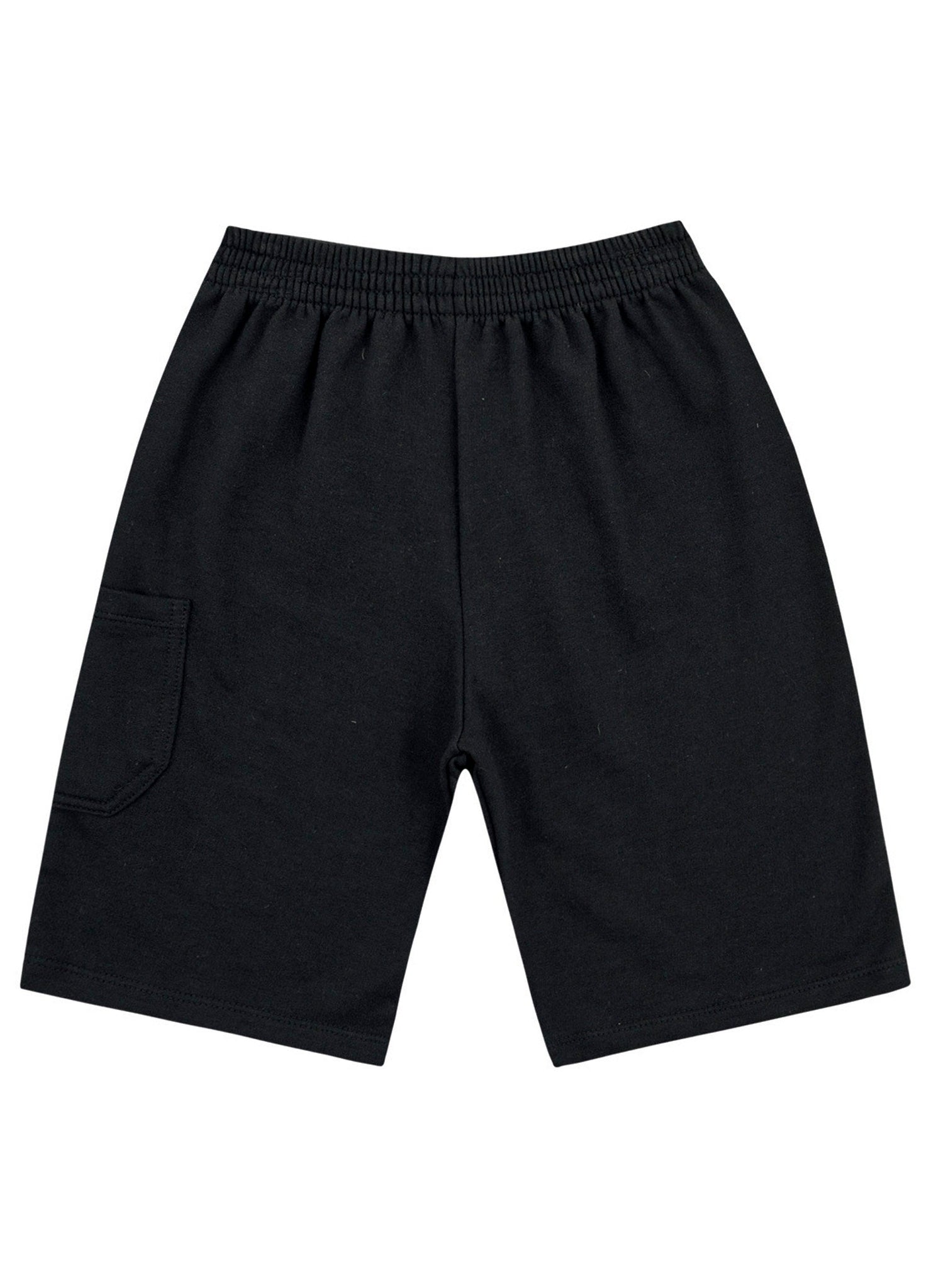 Shorts en algodón afelpado ligero